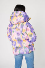 Natacha Birds Down Jacket - Pastel Floral