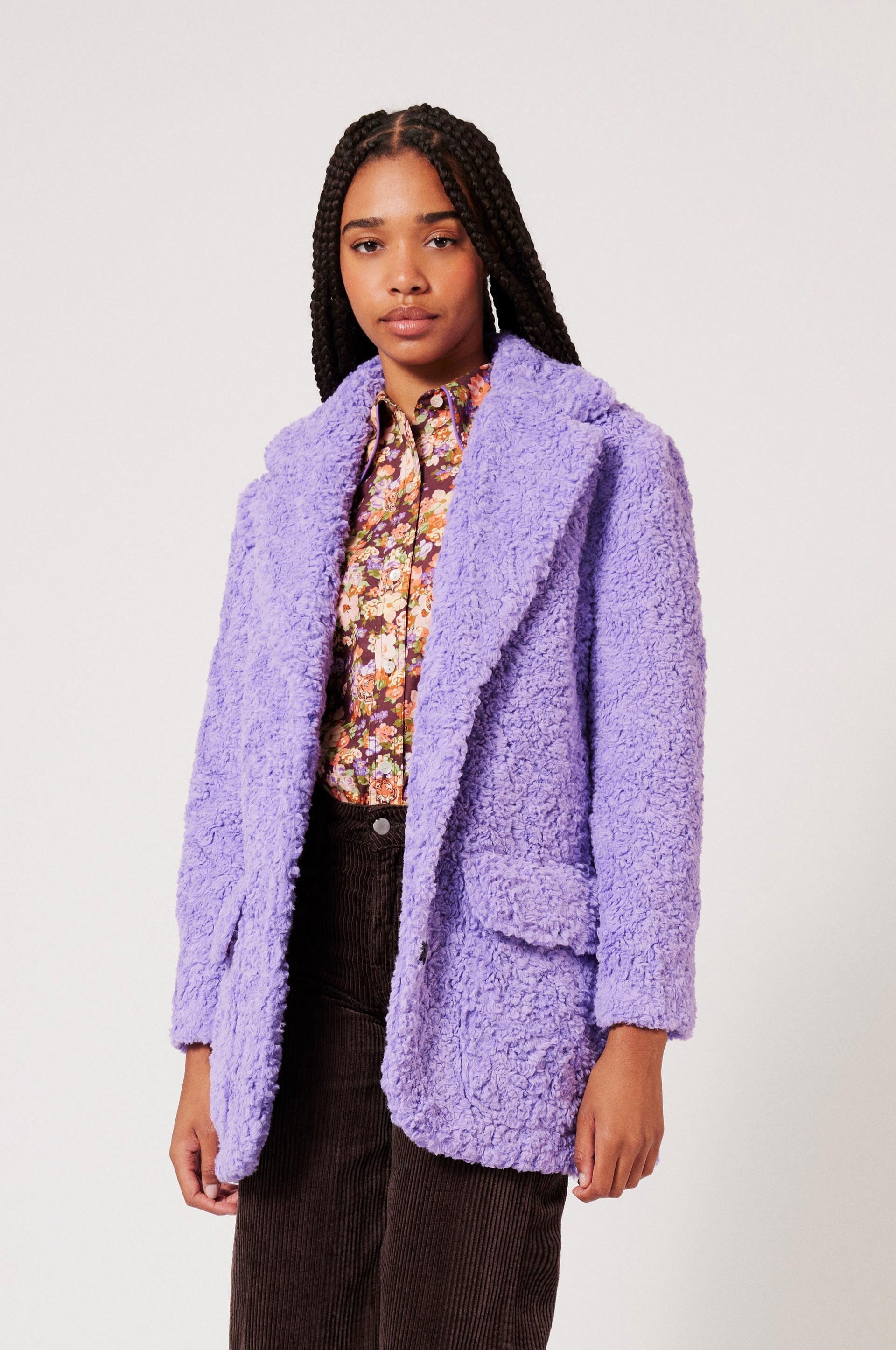 Blazer Sheep Chic - Purple