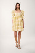 Robe Courte Broderie - Blanc