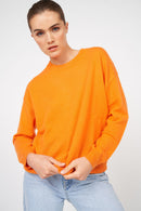 Pull Mapoupette - 100% Cachemire - Tangerine