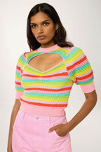 Rainbow Scale Top