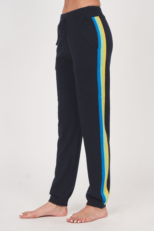 Pantalon Poupee - 100% Cachemire - Marine