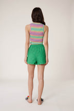 Embroidered Shorts