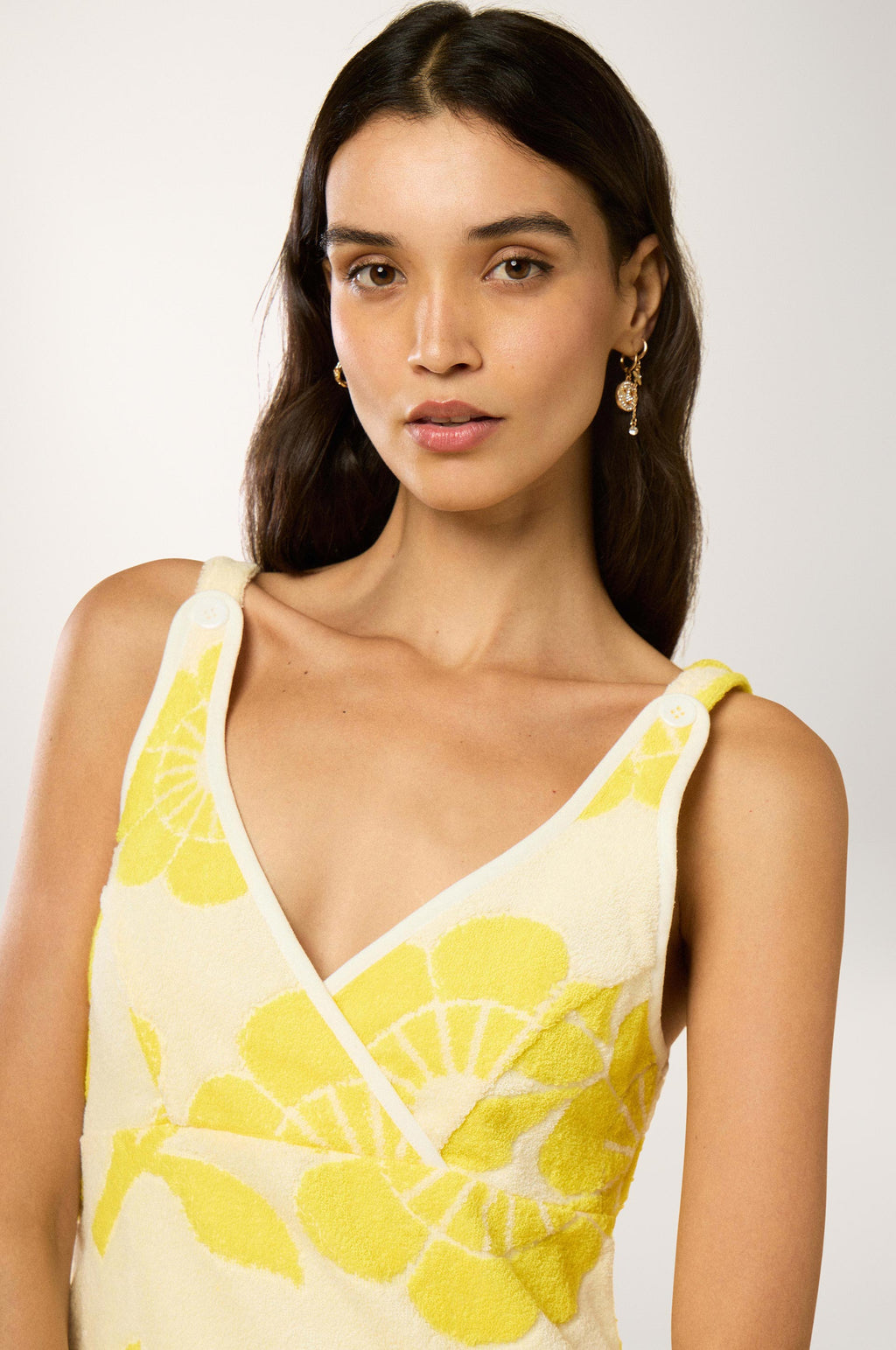 Robe Bain De Mer - Jaune