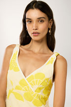 Robe Bain De Mer - Jaune
