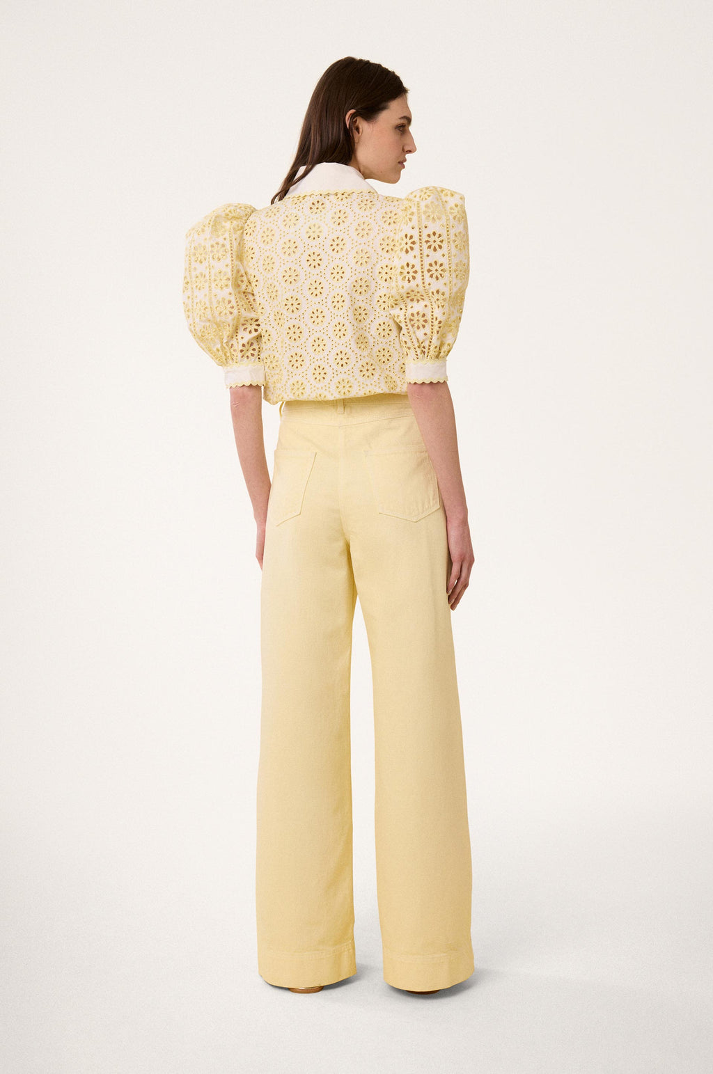 Jean Évasé Denim - Vanille