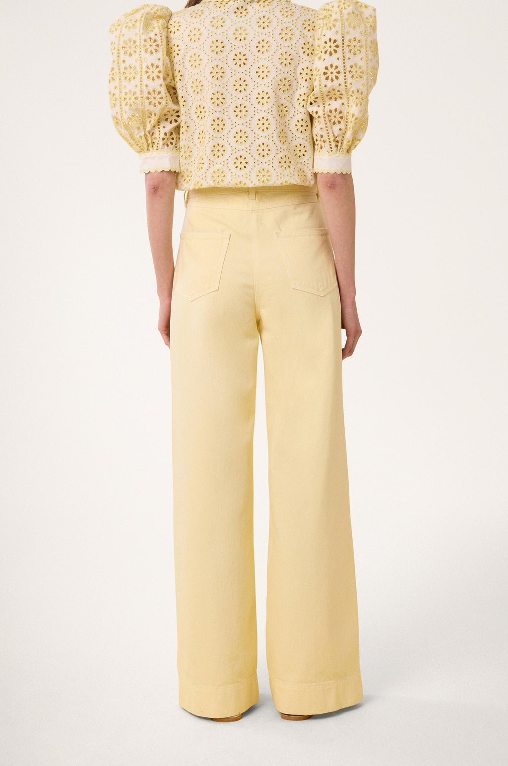 Jean Évasé Denim - Vanille