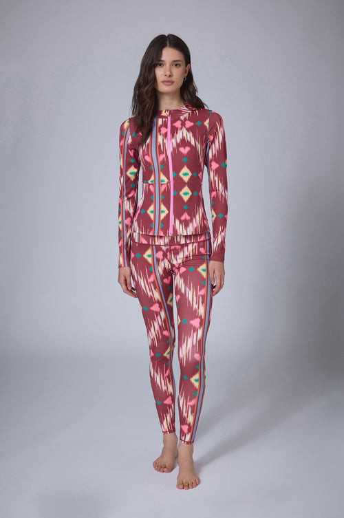 Legging Yoga Ikat - Unique