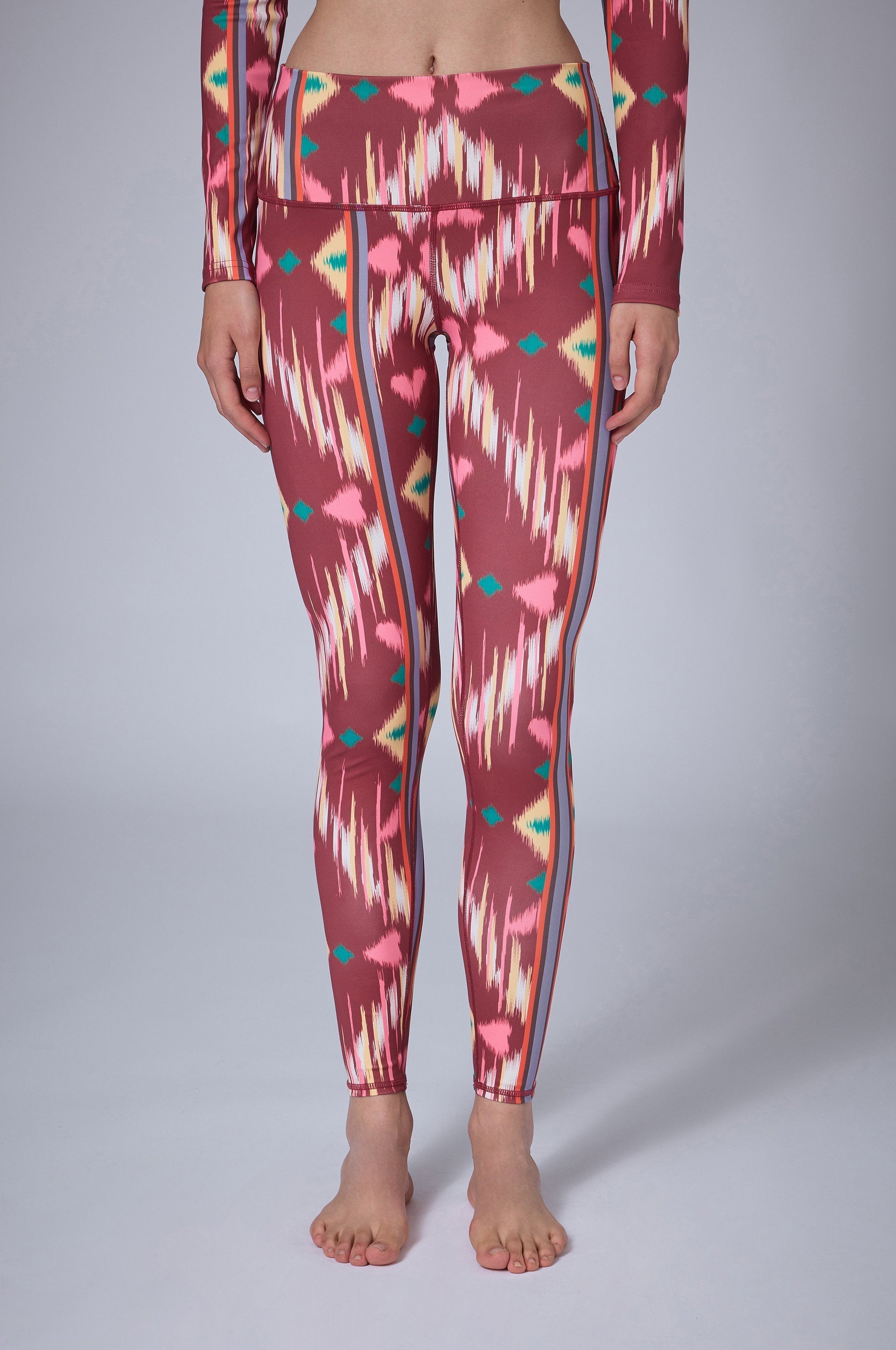 Ikat Yoga Legging - One Size