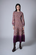 Bohemian Hindi Smocked Dress