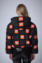 Crochet Puffer Jacket