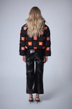 Crochet Puffer Jacket