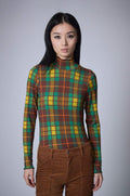 Top Grunge Basic - Tartan