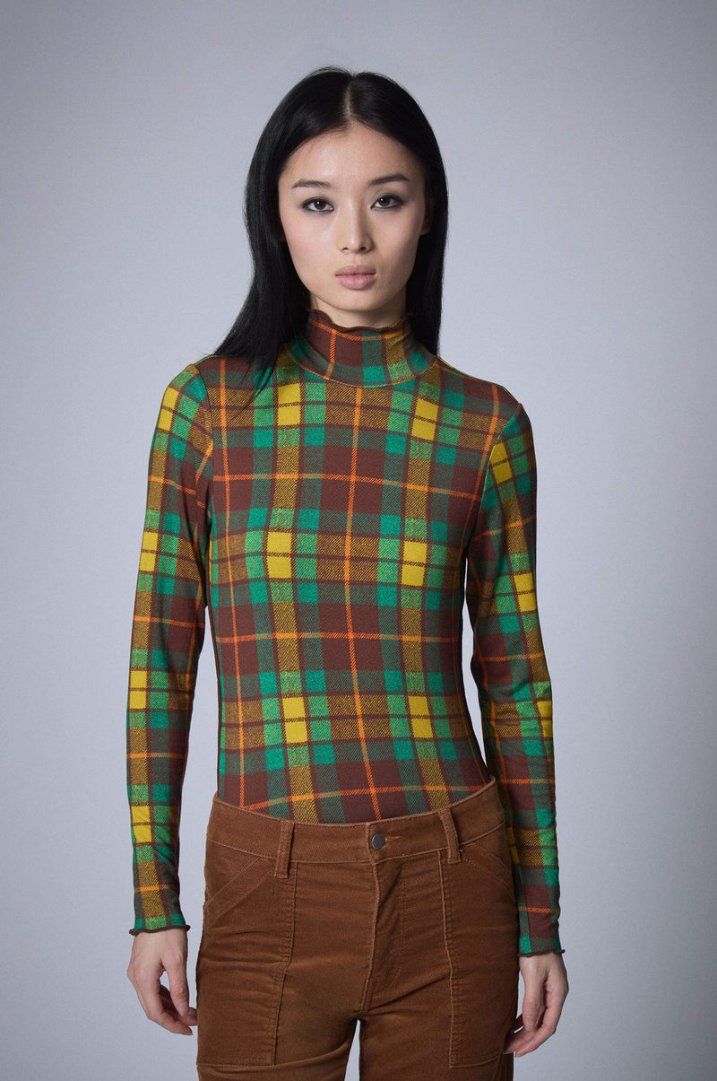 Top Grunge Basic - Tartan