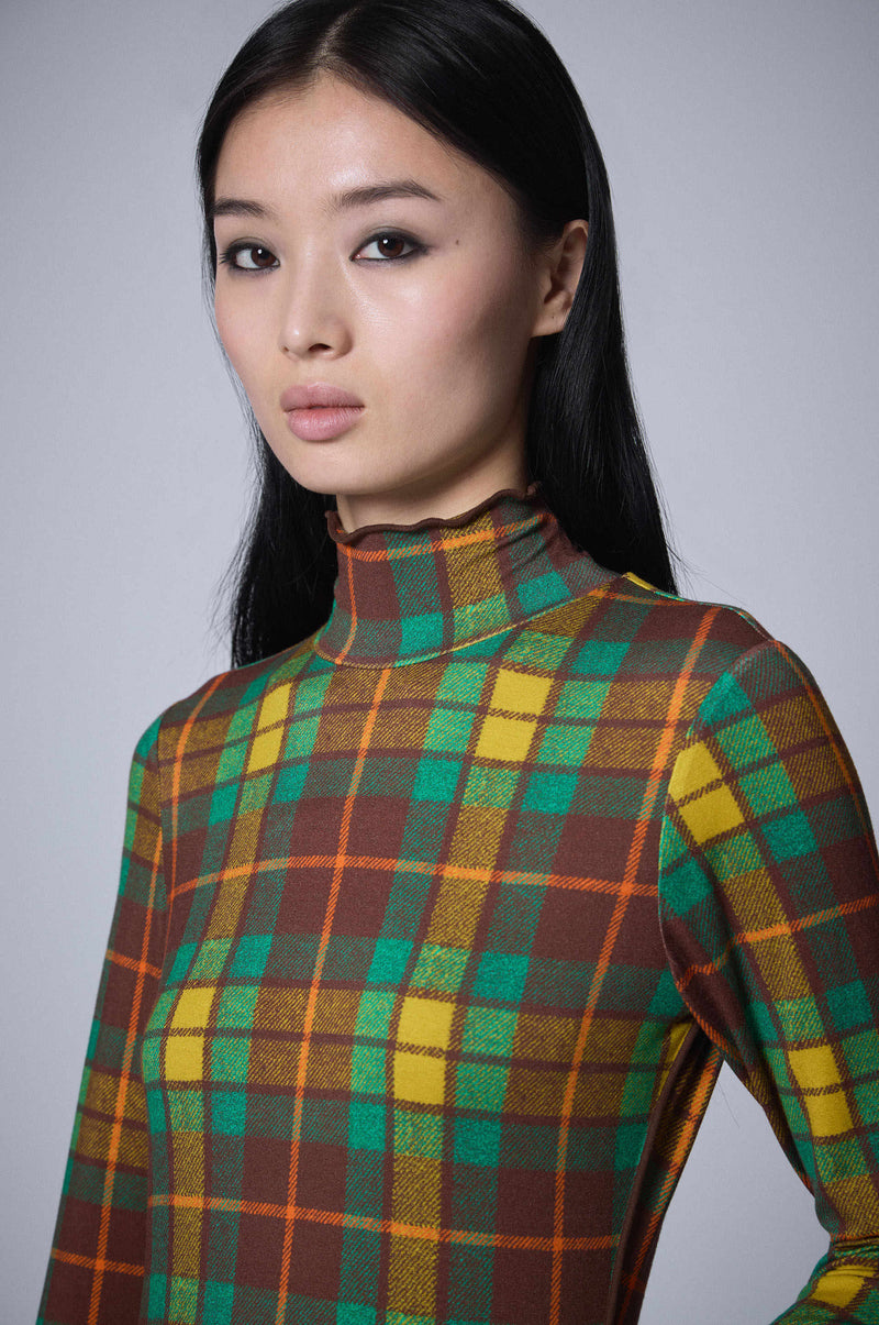 Top Grunge Basic - Tartan