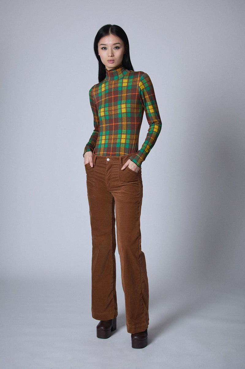 Top Grunge Basic - Tartan