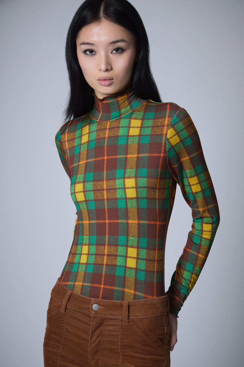 Top Grunge Basic - Tartan
