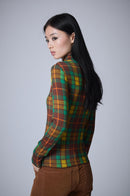 Top Grunge Basic - Tartan