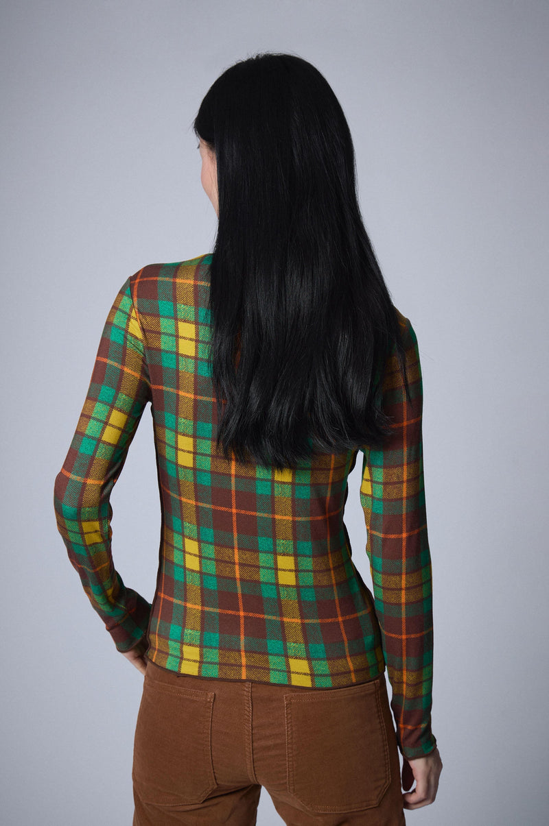 Top Grunge Basic - Tartan