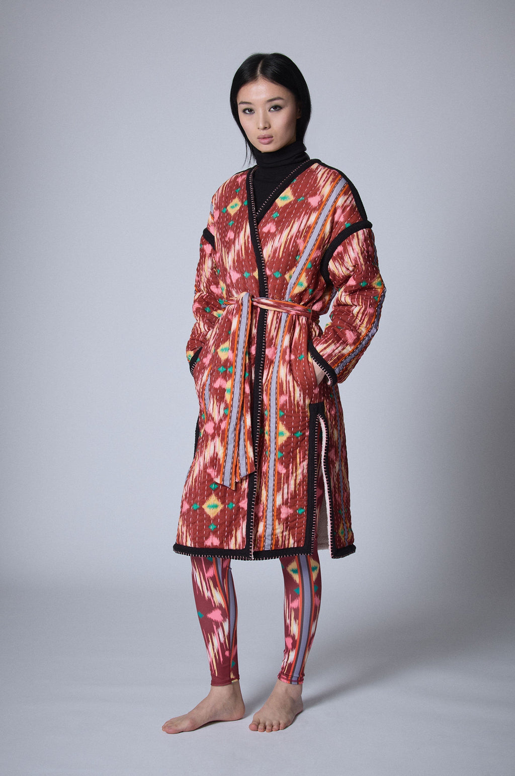 Manteau Ikat - Print