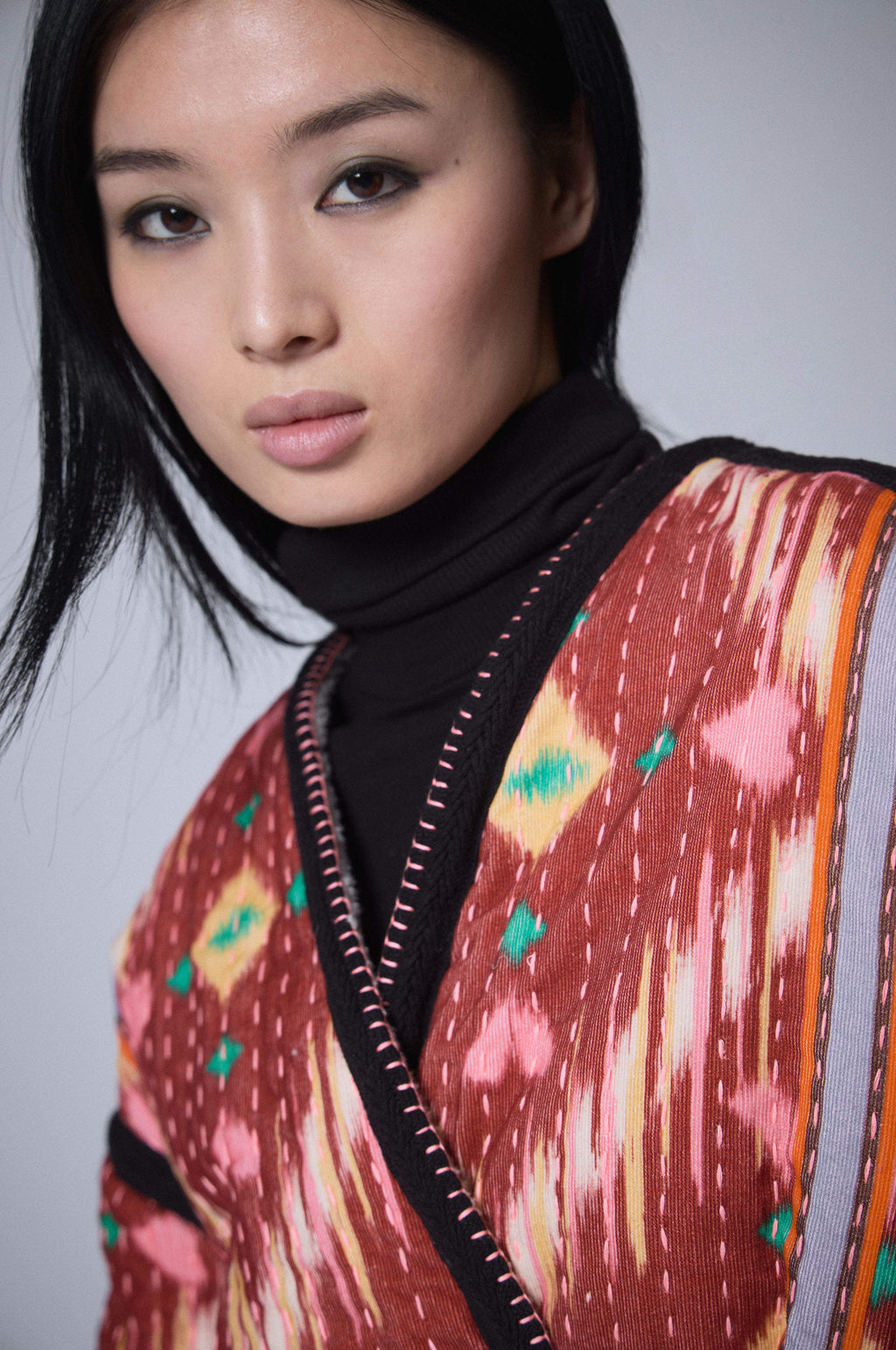 Manteau Ikat - Print