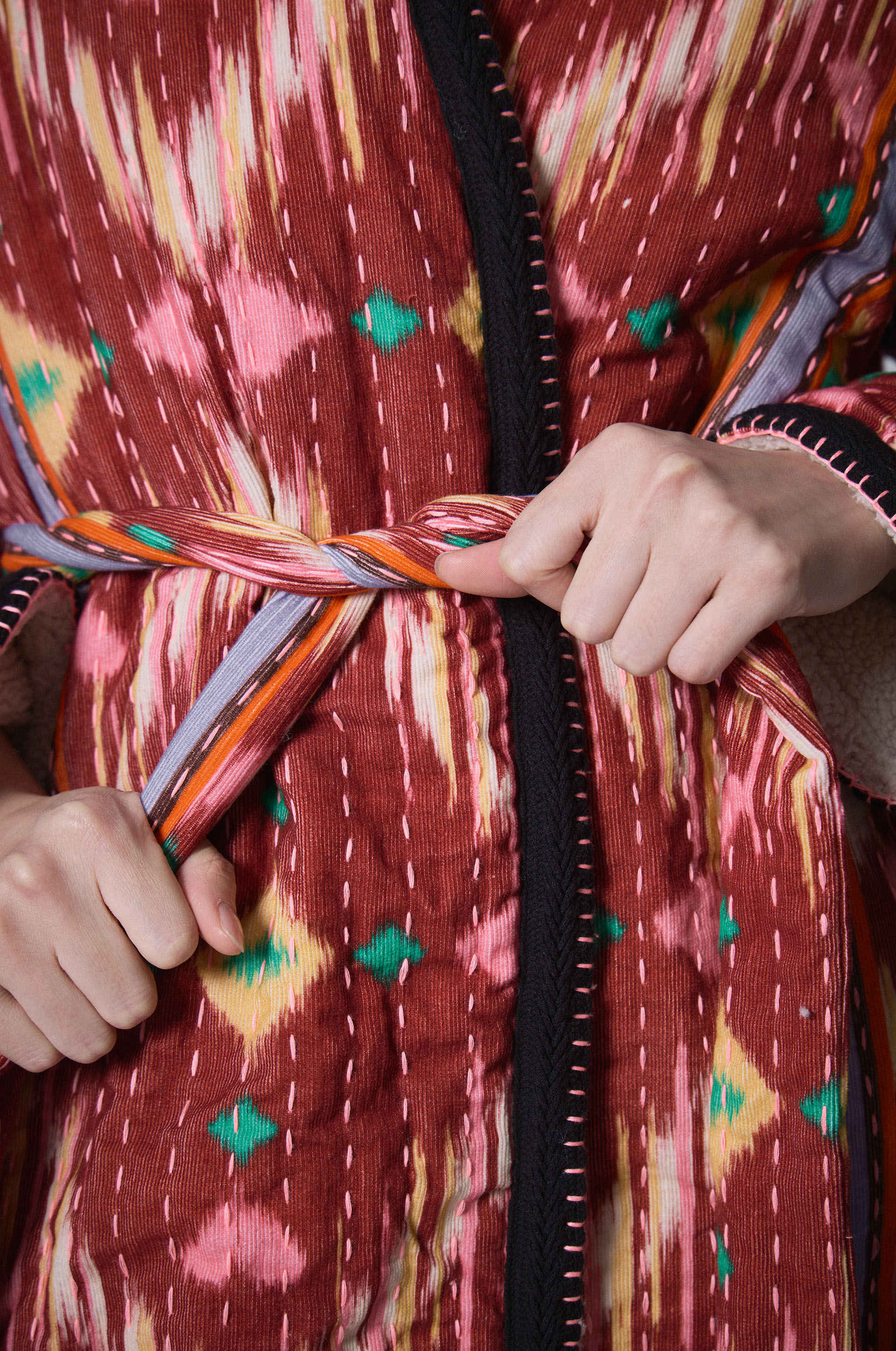 Manteau Ikat - Print