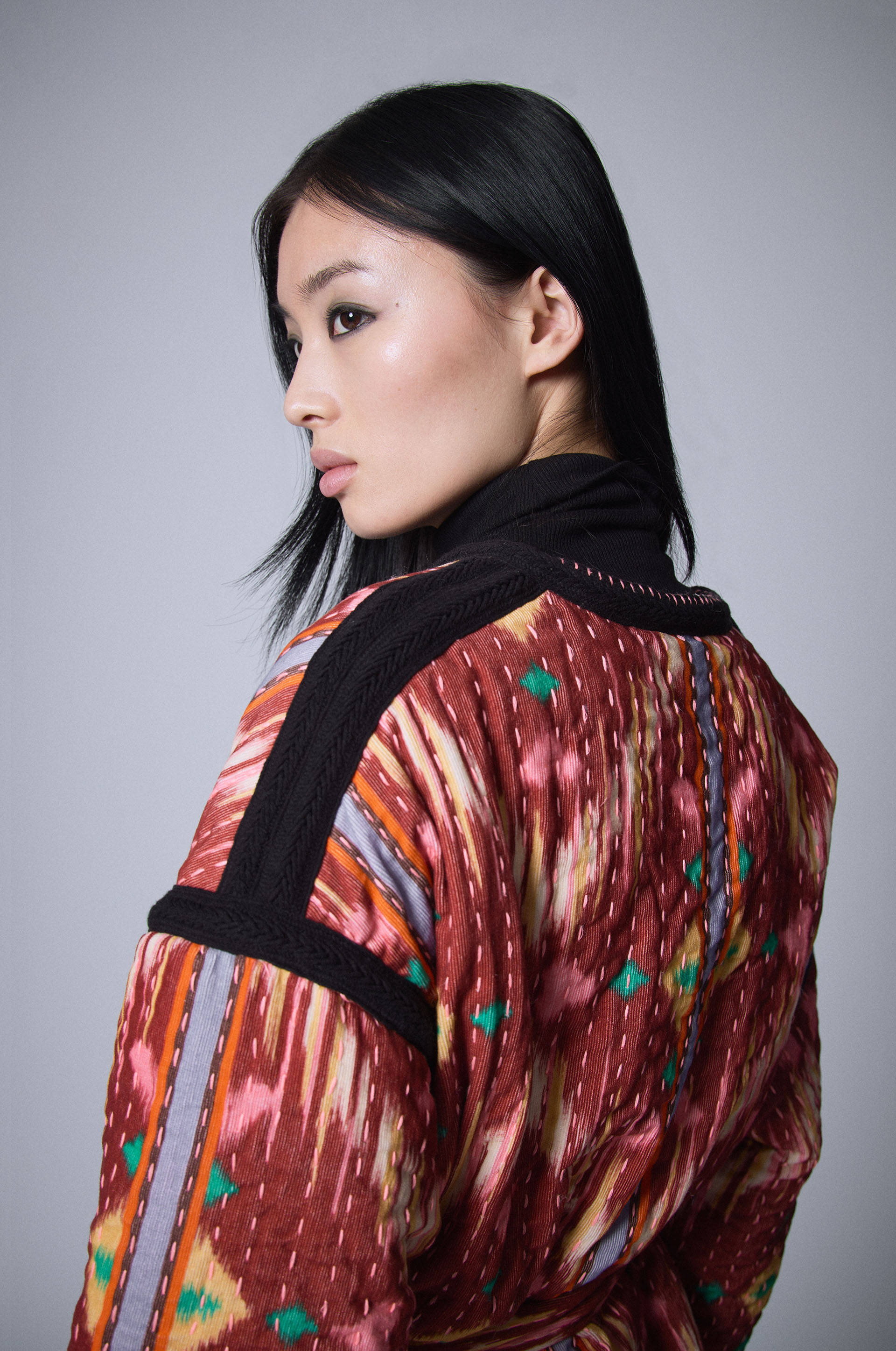 Manteau Ikat - Print