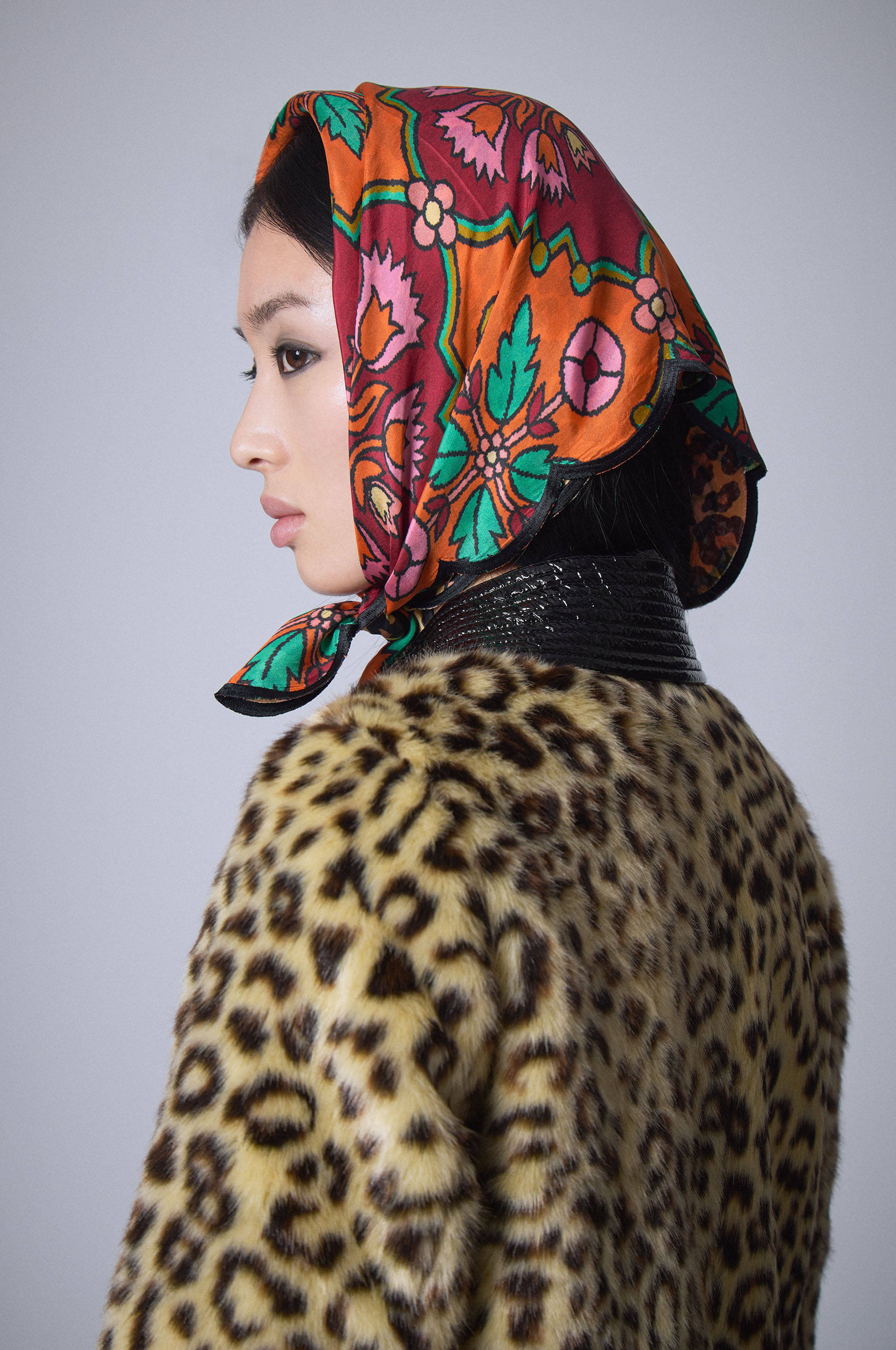 Faux Fur Coat - Leopard