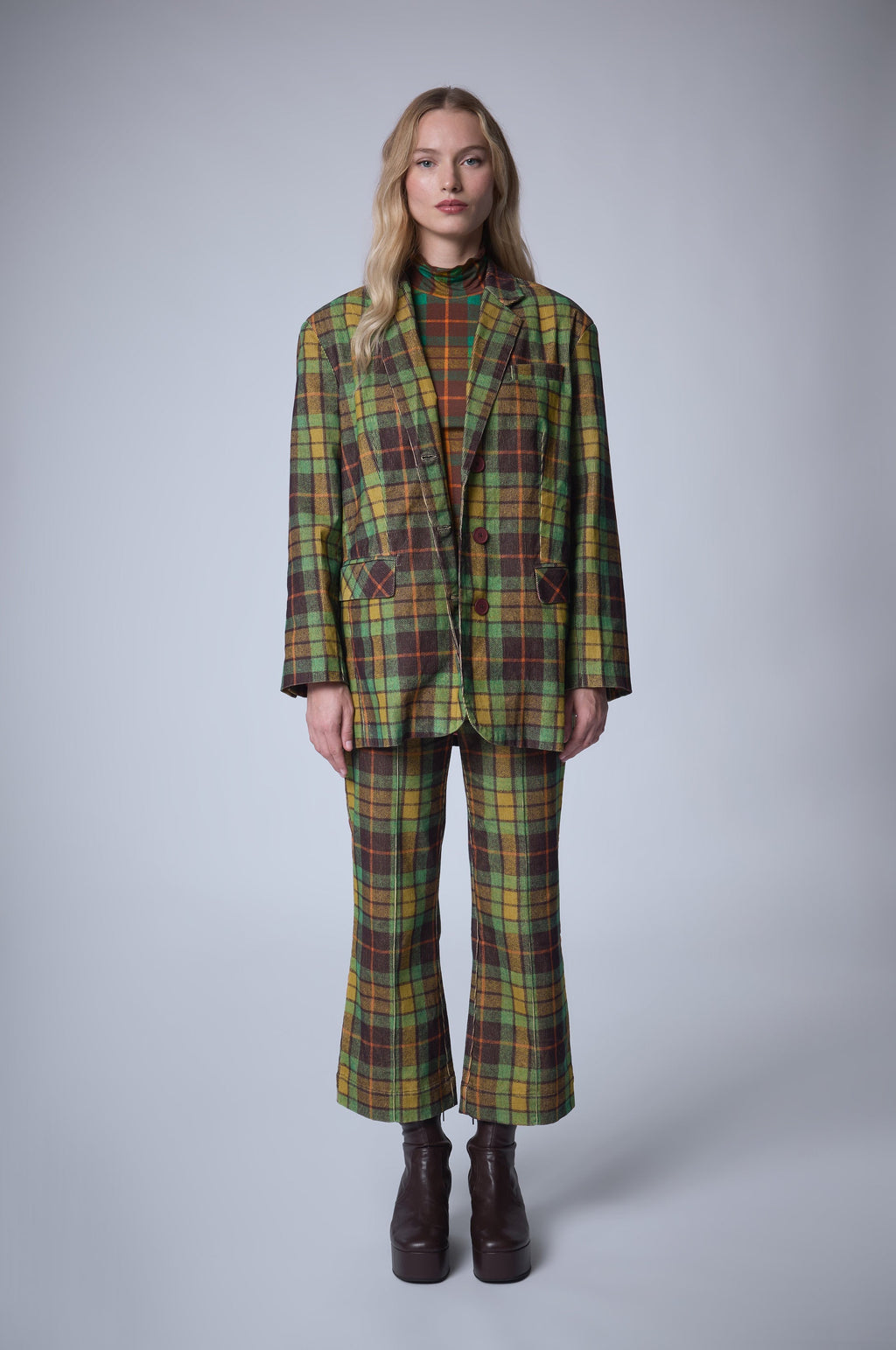 Pantalon Velvet Grunge - Tartan