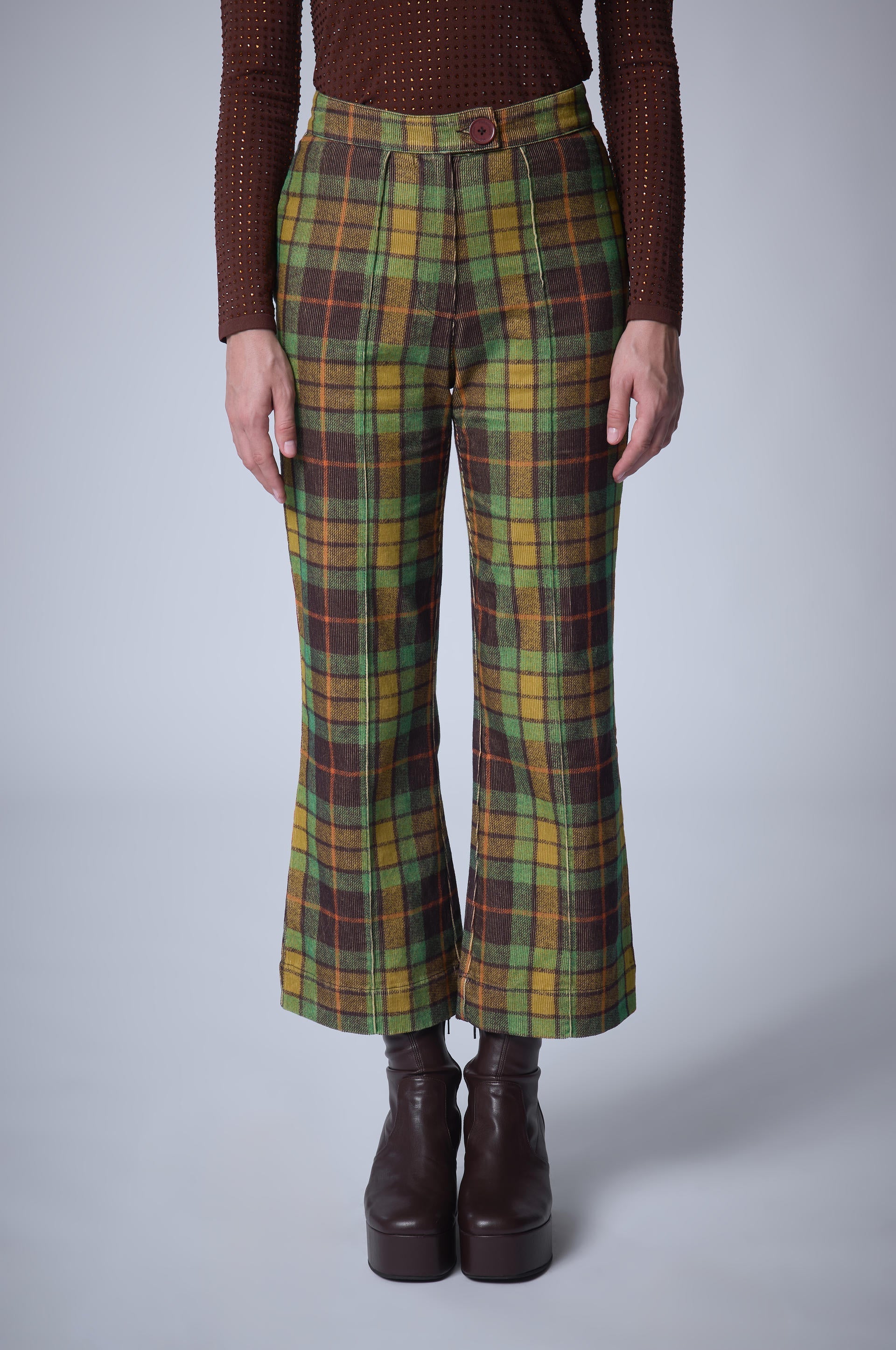 Pantalon Velvet Grunge - Tartan