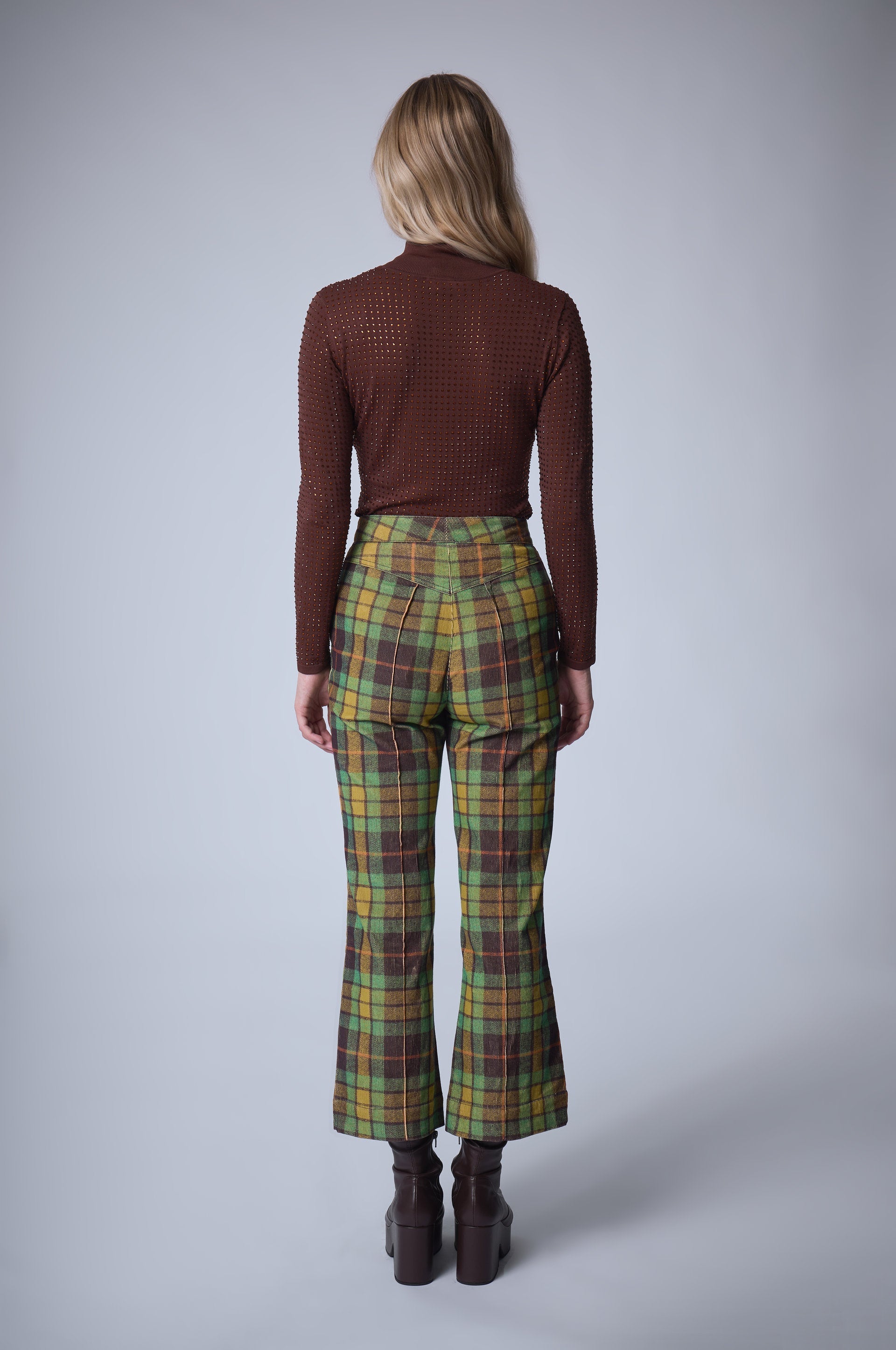 Pantalon Velvet Grunge - Tartan