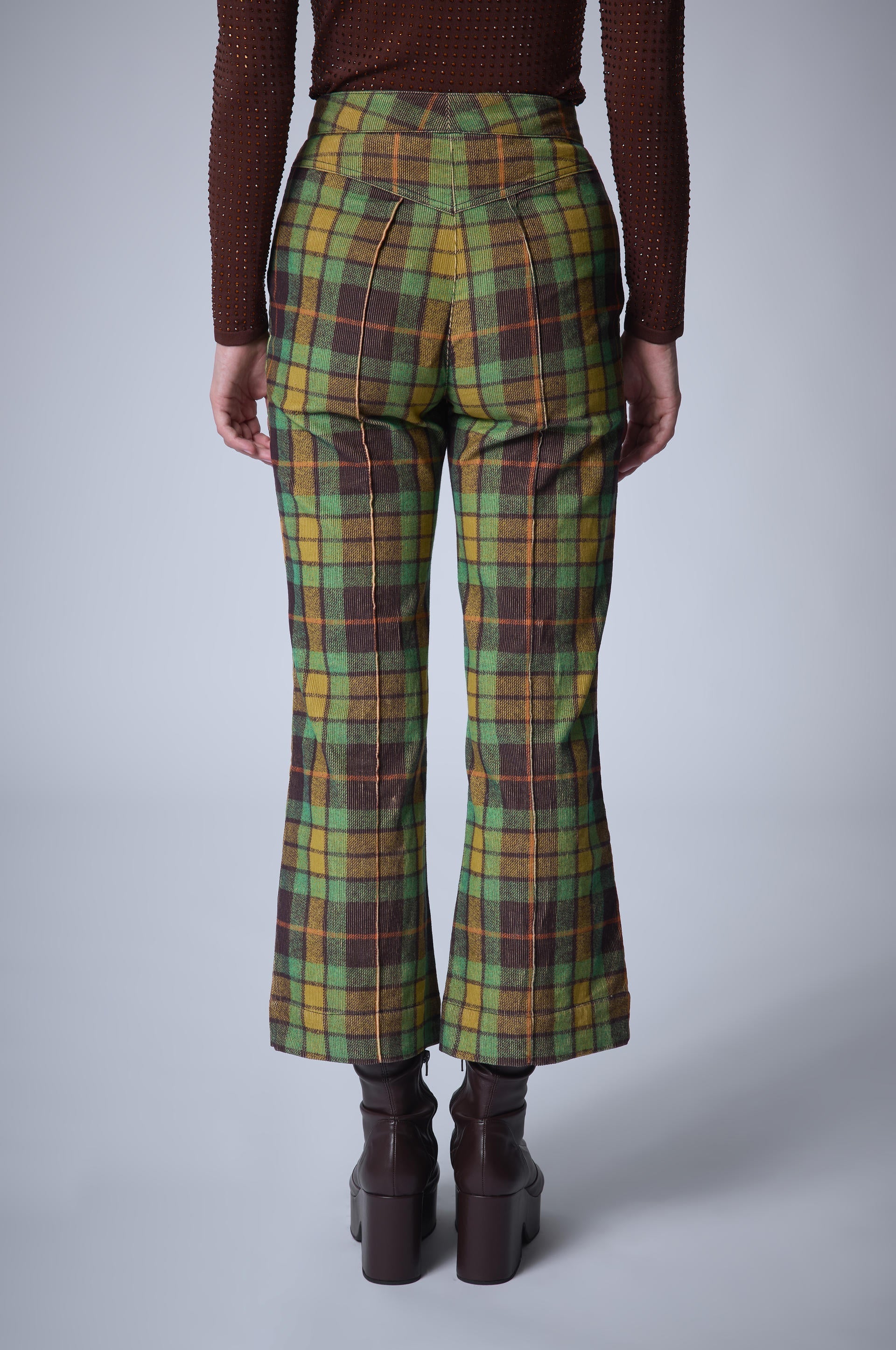 Pantalon Velvet Grunge - Tartan