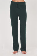 Pantalon Pollie - 100% Cachemire - Basilic