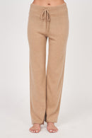 Pantalon Pollie - 100% Cachemire - Camel