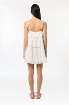 Vestido Bordado Inglés - Blanco