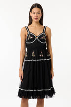 Robe À Bretelles Bloom Tulle
