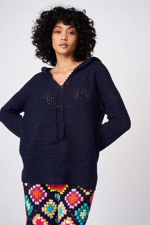 Pull Monoasis - 100% Coton - Marine