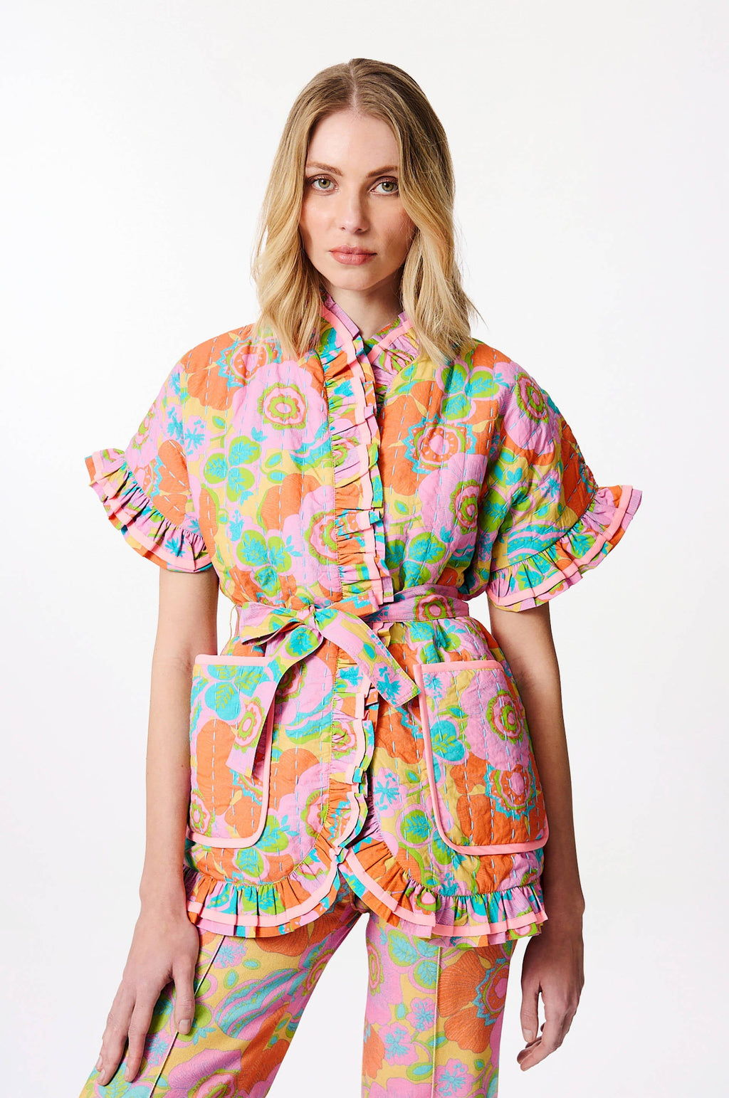 Kimono Cotton Blossom - Bubble