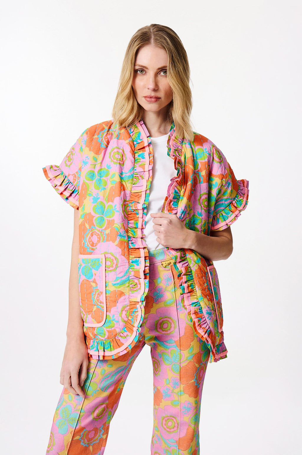 Kimono Cotton Blossom - Bubble