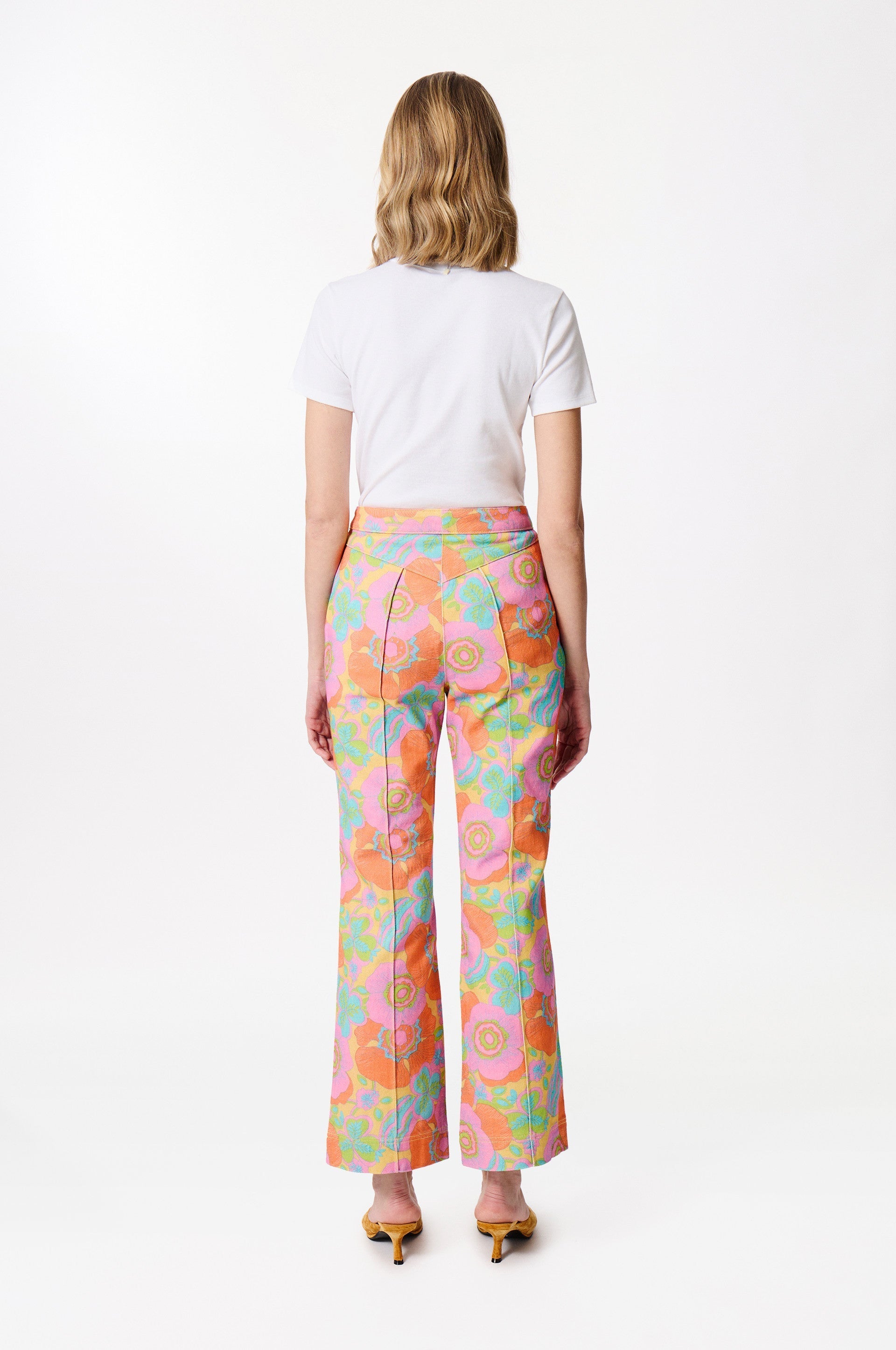 Pantalon Denim 2000 - Flowers