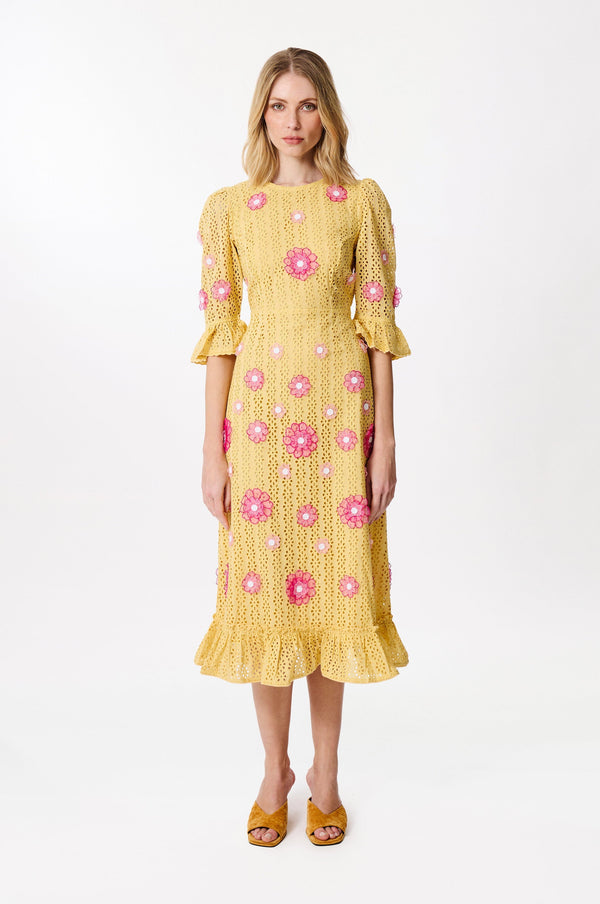 Robe Mi-Longue Garden Party