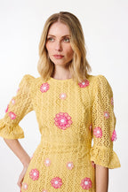 Vestido Midi Garden Party