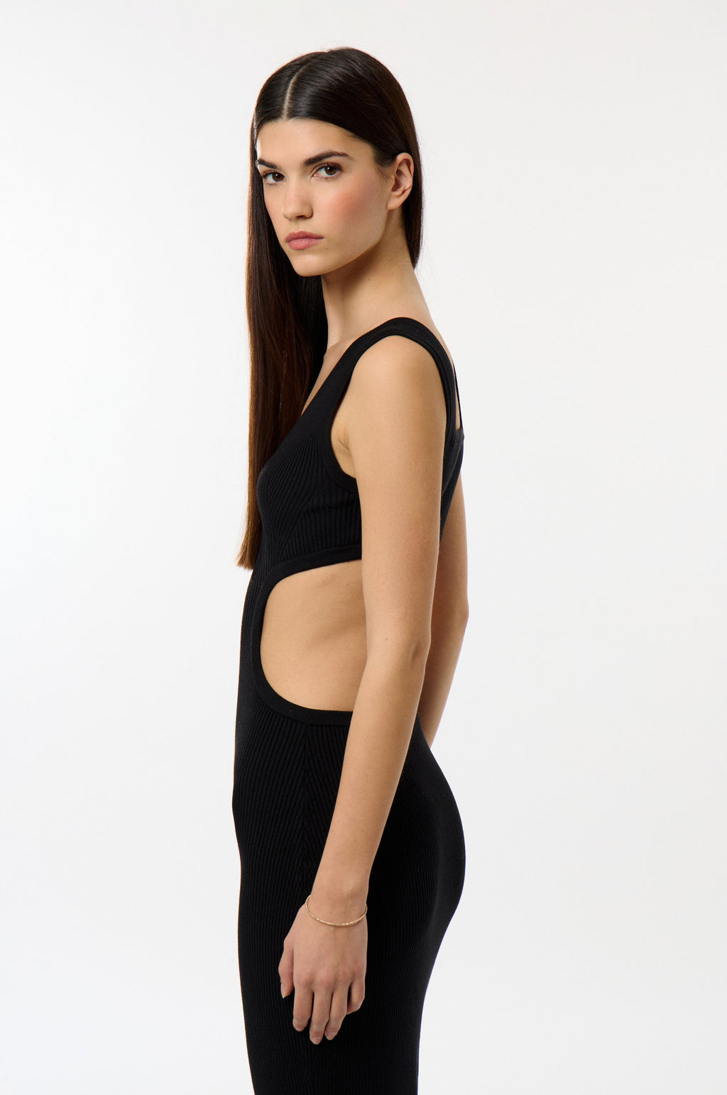 Vestido Largo Summer Petite Cote - Negro