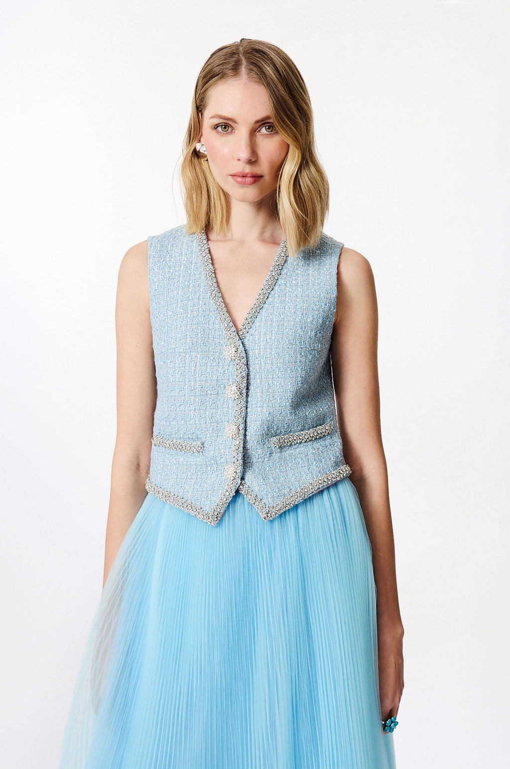 Tweed Chic Waistcoat