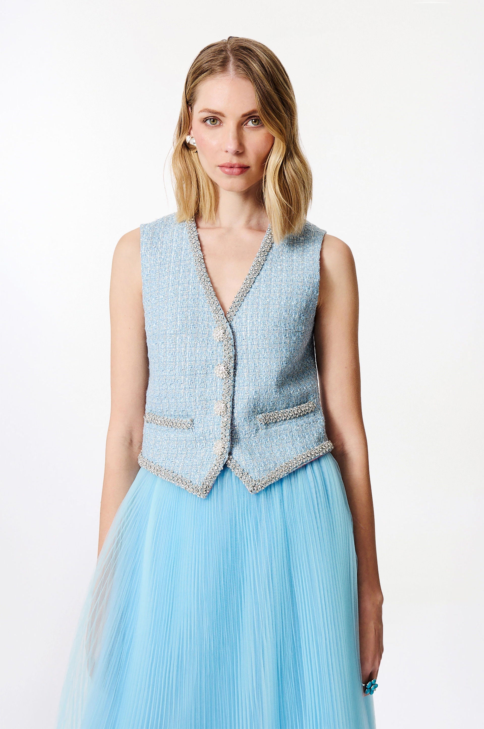 Tweed Chic Waistcoat