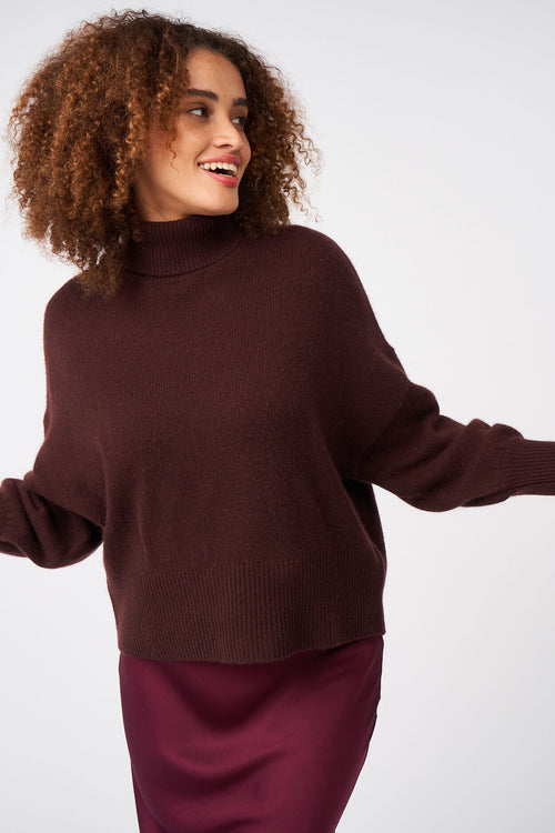 Pull Monprince - 100% Cachemire - Marron