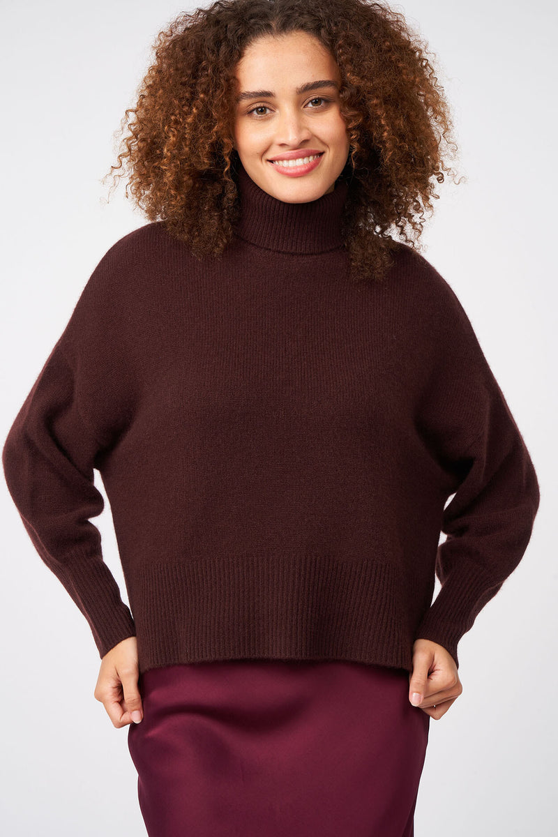 Pull Monprince - 100% Cachemire - Marron