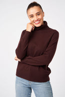 Pull Miss - 100% Cachemire - Marron