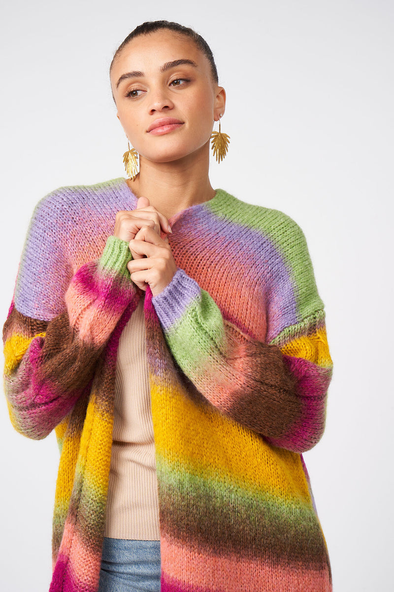 Gilet/Cardigan Gabi - Multicolore