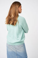 Pull Mapoupette - 100% Cachemire - Aqua